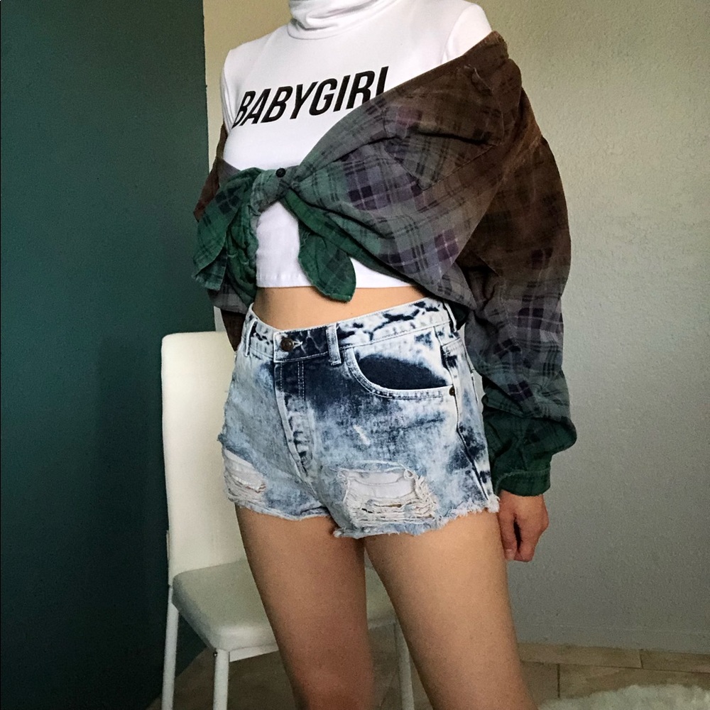 Topshop Denim Shorts